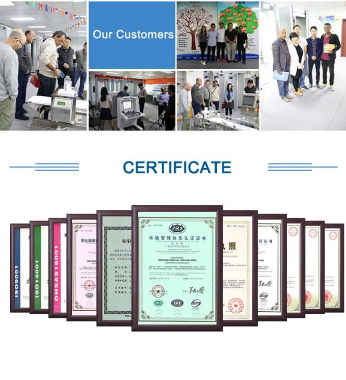 Vérificateur de poids dynamique en ligne Vérificateur de poids alimentaire Vérificateur de poids pour objets lourds et encombrants Vérificateur de poids de large gamme avec réjecteur 13