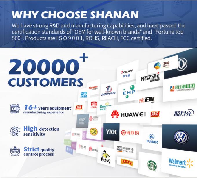 D&eacute;tecteur de m&eacute;taux &agrave; bande transporteuse de qualit&eacute; alimentaire, facile &agrave; utiliser, avec rejet, certifi&eacute; CE et ISO 3