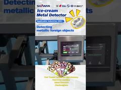 Présentation du convoyeur à bande d'emballage en feuille d'aluminium pour les industries de transformation alimentaire, détecteur de métaux pour vous