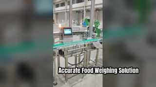Précision de qualité alimentaire de la peseuse de contrôle automatique