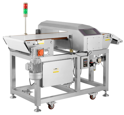 Détecteur de métaux de empaquetage automatique fait sur commande de papier d'aluminium de détecteur de métaux de bande de conveyeur de nourriture