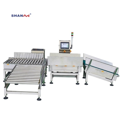 Machine de pesage dynamique imperméable des systèmes Ip67 pour des fruits de mer