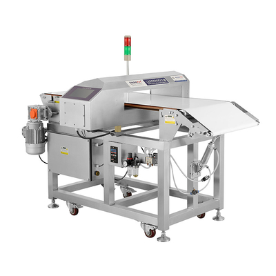 Chaîne de production détecteur de métaux professionnel de nourriture de bouteille pour détecter des puces en métal à l'intérieur de la nourriture