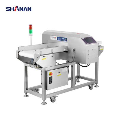 Détecteur de métaux de sécurité alimentaire SHANAN VCF4015 avec arrêt automatique de la ceinture pour la production de biscuits et de biscuits