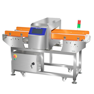 Détecteur de métaux emballé adapté aux besoins du client de papier d'aluminium d'acier inoxydable pour le traitement des denrées alimentaires des produits alimentaires industriel