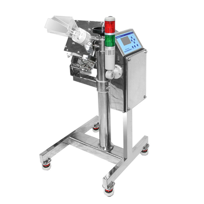 Extracteur de séparateur de métaux pour tablettes avec protection IP56 Produits pharmaceutiques numériques convoyeur Détecteur de métaux avec écran tactile