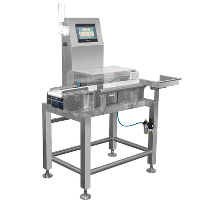 Vérificateur de poids automatique convoyeur bouteille alimentaire dynamique Vérificateur de poids machine Vérificateur de poids avec rejetteur