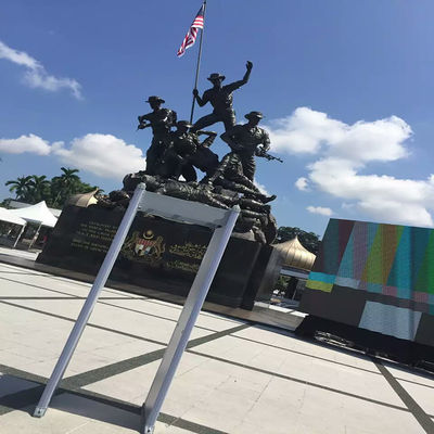 Promenade d'arcade par la zone du cadre 24 de détecteur de métaux avec le système de contrôle d'écran tactile