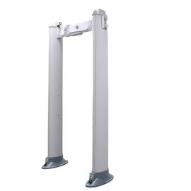 Promenade de 33 zones par la forme de colonne de porte de détecteur de métaux avec la sensibilité de 355 niveaux