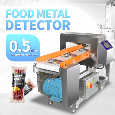 Fabricant de détecteurs de métaux pour la ligne de production alimentaire avec système d'alarme et de rejet automatique