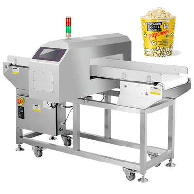 Sceau d'usine à haute sensibilité bande transporteuse Détecteur de métaux pour les aliments
