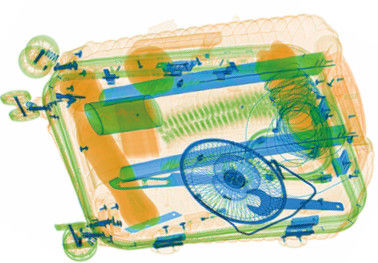 Aéroport X Ray Baggage Inspection System, 100 de convoyeur - scanner de bagage de l'aéroport 160kv