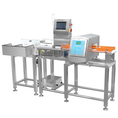 Détecteur de métaux combiné et pesage de contrôle pour une vérification précise du poids et des dimensions du produit