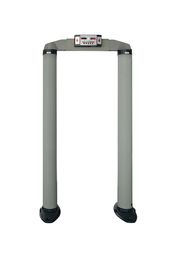 Promenade augmentée par la porte de sécurité de détecteur de métaux, scanners de corps d'aéroport de Wtmd