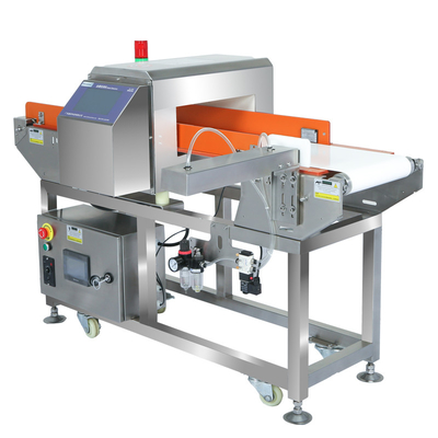Détecteur de métaux CE / ISO pour les produits alimentaires / pharmaceutiques Système de rejet automatique de sensibilité 0,5 mm