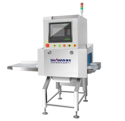 Réglages des paramètres d'auto-apprentissage / ajustement manuel pour machine à rayons X alimentaire avec système de traitement d'images numériques à grande vitesse