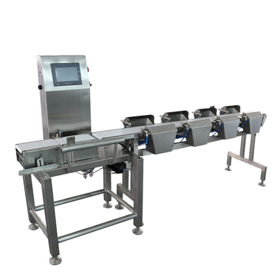 Machine à peser et à classer à grande vitesse pour l'électronique Sortie sans erreur de fruits de mer frais
