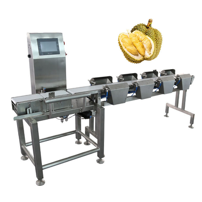 Ligne d'amarrage automatique à haute vitesse et haute précision, tri en plusieurs étapes, échelle de la pulpe de durian