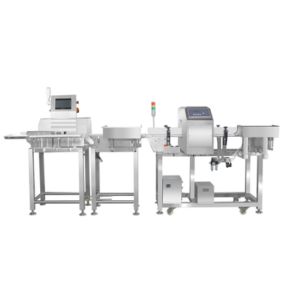 Détecteur de métaux pour la détection de fragments métalliques pour la production alimentaire 1200mm X 800mm X 1200mm Dimensions