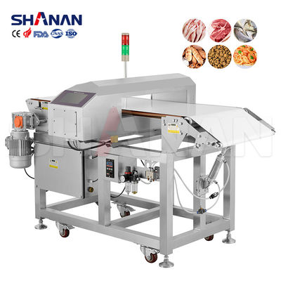 Détecteur de métaux automatique de qualité alimentaire convoyeur à bande multilingue Machine de détection de métaux de l'industrie alimentaire