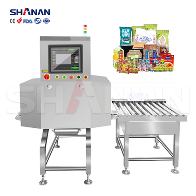 Machine à rayons X pour les aliments à base de noix et de chocolat Machine industrielle d'inspection des aliments par rayons X Machine de détection automatique des métaux