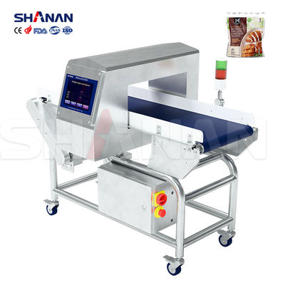 Ceinture de convoyeur à haute sensibilité avec détecteur de métaux pour la fabrication de noix