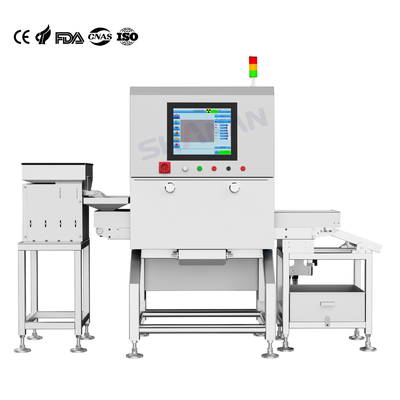 Machine de détection par rayons X pour l'inspection des produits alimentaires humides et secs pour l'industrie des produits en conserve et en bouteille
