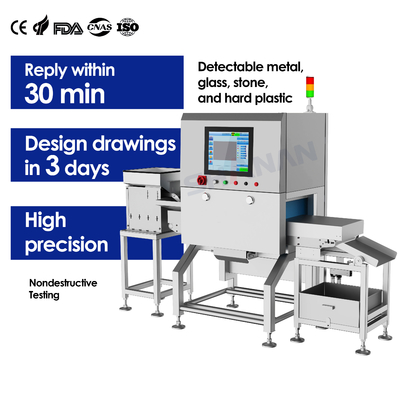 Équipement de détection et de rejet de produits alimentaires de haute qualité