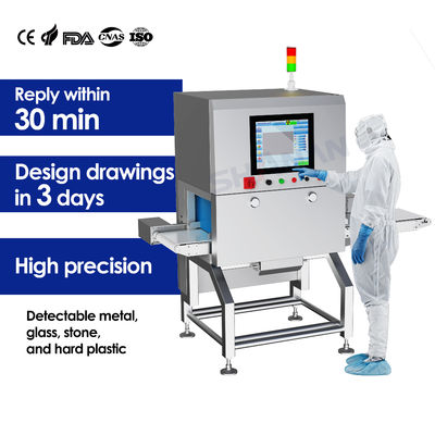 Industrial quality of foods beverages Conveyor  X Ray Inspection System Detector Machine