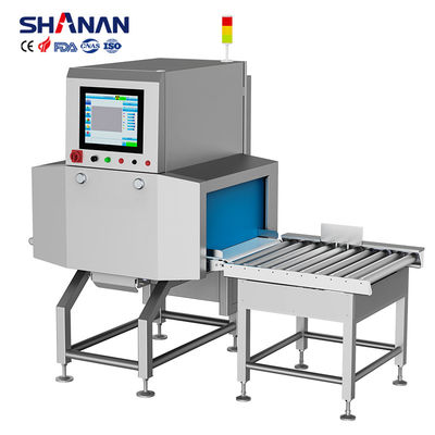 Système d'inspection par rayons X Équipement pour animaux de compagnie humides et secs Produits alimentaires pour animaux de compagnie Métal VerreX Inspection des aliments par rayons X