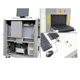 Scanner portatif de bagages de X Ray d'image de détection 8 millimètres de véritable ecran couleur de la pénétration 24Bit
