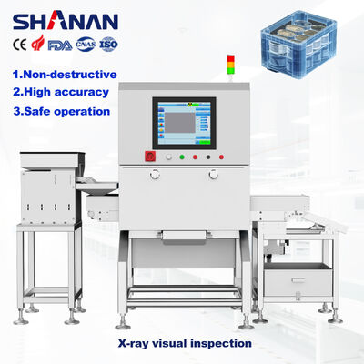 Machine de détection de métaux à rayons X à rejet automatique de l'usine