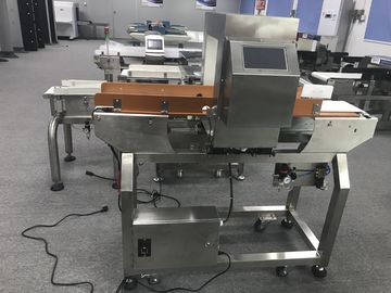 Détecteur de métaux d'acier inoxydable de bande de conveyeur d'écran tactile pour l'industrie alimentaire