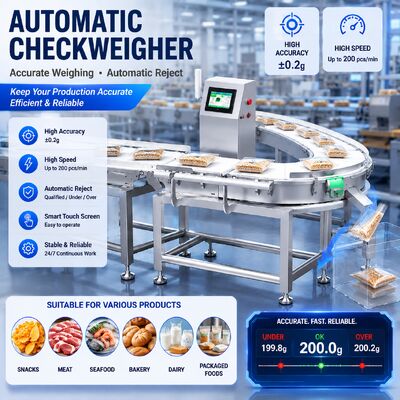 Équipement de tri de précision pour le calibrage automatique taille/poids pour fruits, légumes, produits pharmaceutiques et matériaux industriels