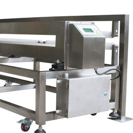 Inspection de sécurité alimentaire de détecteur de métaux de bande de conveyeur monophasé garantie de 1 an
