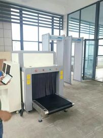 19 dans le scanner de bagages du moniteur X Ray d'affichage à cristaux liquides avec l'alarme de bruit et de lumière
